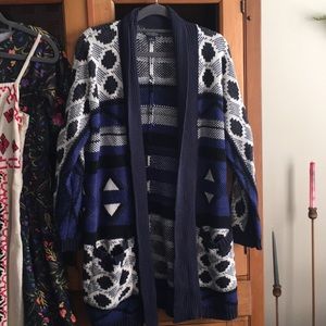 Lucky Brand Kimono-Sleeve Cardigan